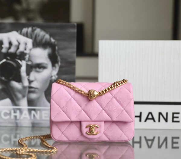 Chanel Love Button Flap Bag