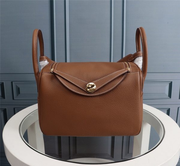 Hermes Lindy Bag in brown