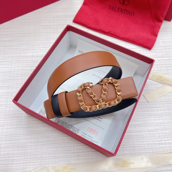 Valentino Ladies Double Sided Belts