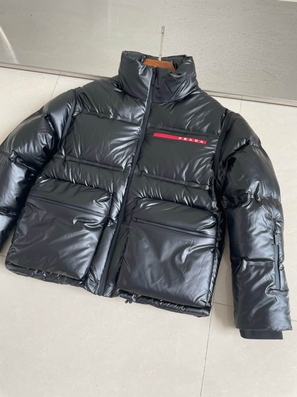 Prada Winter Outerwear 2023: Down Jacket Trends